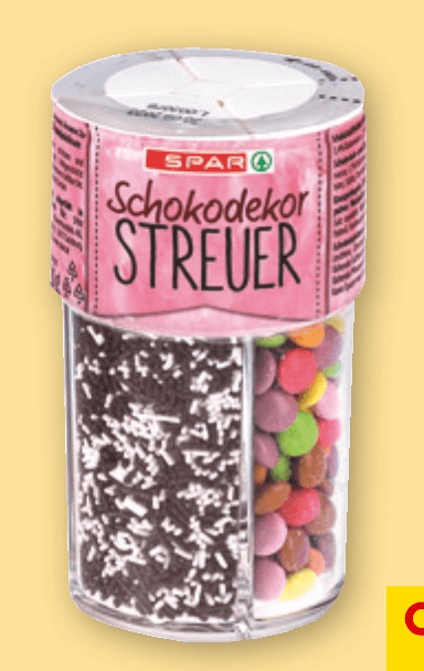 SPAR Čokoladni dekor 120 g - Akcija v trgovini Spar
