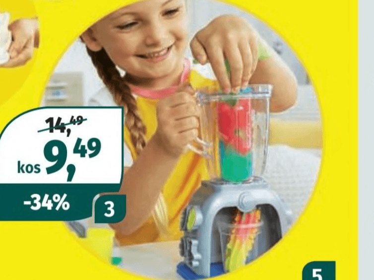 Mešalnik za smoothie Play-Doh - Akcija v trgovini Mueller