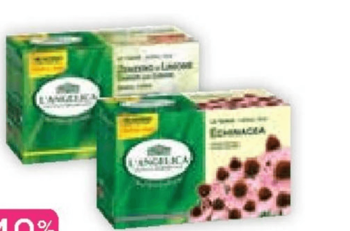 L'Angelica Čaji - Akcija v trgovini Tuš