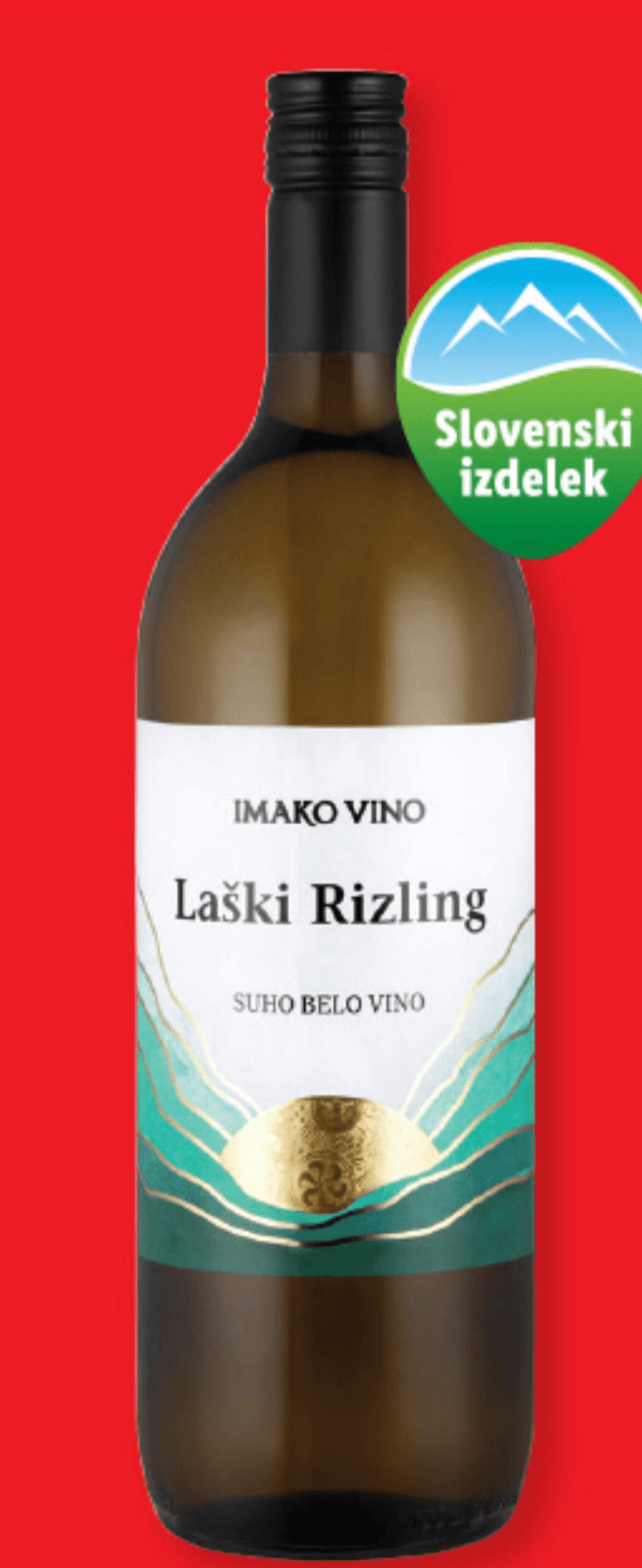 Imako vino Laški Rizling 1 l - Akcija v trgovini Lidl