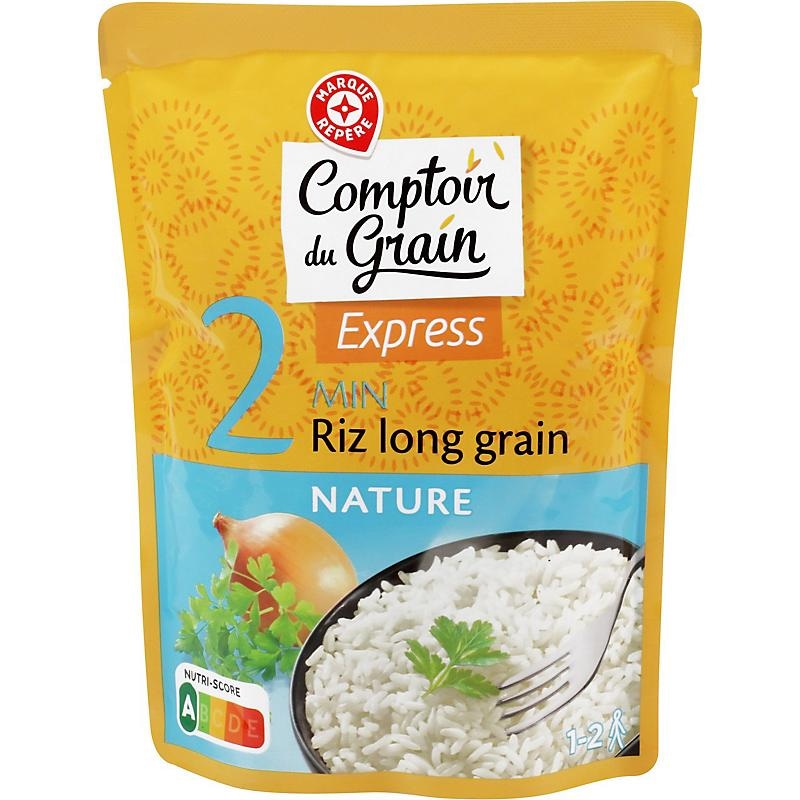 Riž Express Comptoir du Grain 250 g - Akcija v trgovini E.Leclerc