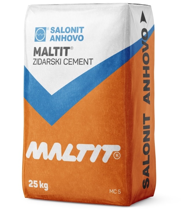 Maltit zidarski cement 25 kg Salonit Anhovo - Akcija v trgovini Jager