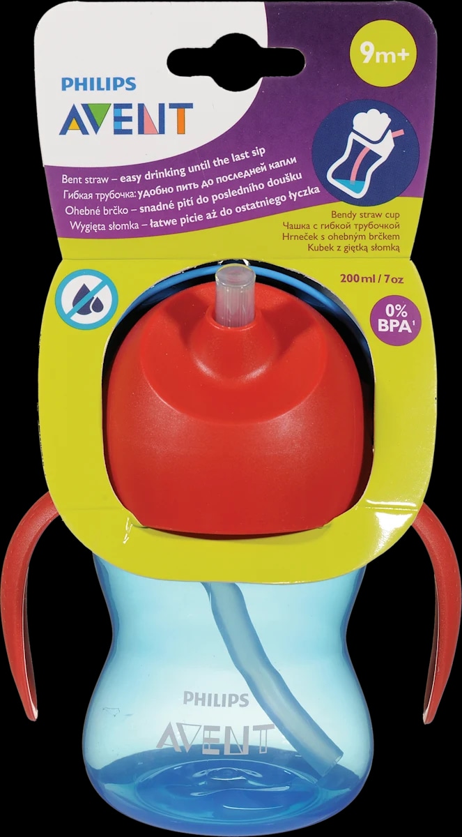 PHILIPS Avent lonček z gibljivo slamico - Akcija v trgovini Dm