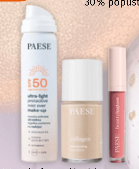 Paese izdelki - Akcija v trgovini Mueller