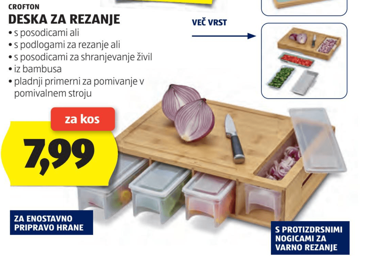 Crofton Deska za rezanje - Akcija v trgovini Hofer