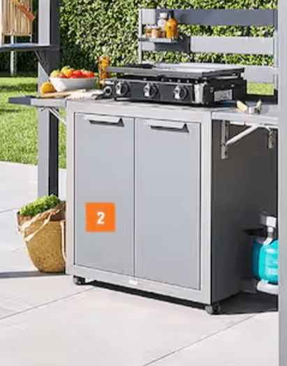 Vrtna omarica za žar Oxyana Hesperide - Akcija v trgovini Obi