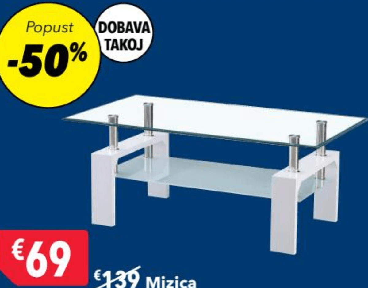 Mizica AVIGNON - Akcija v trgovini Harvey Norman