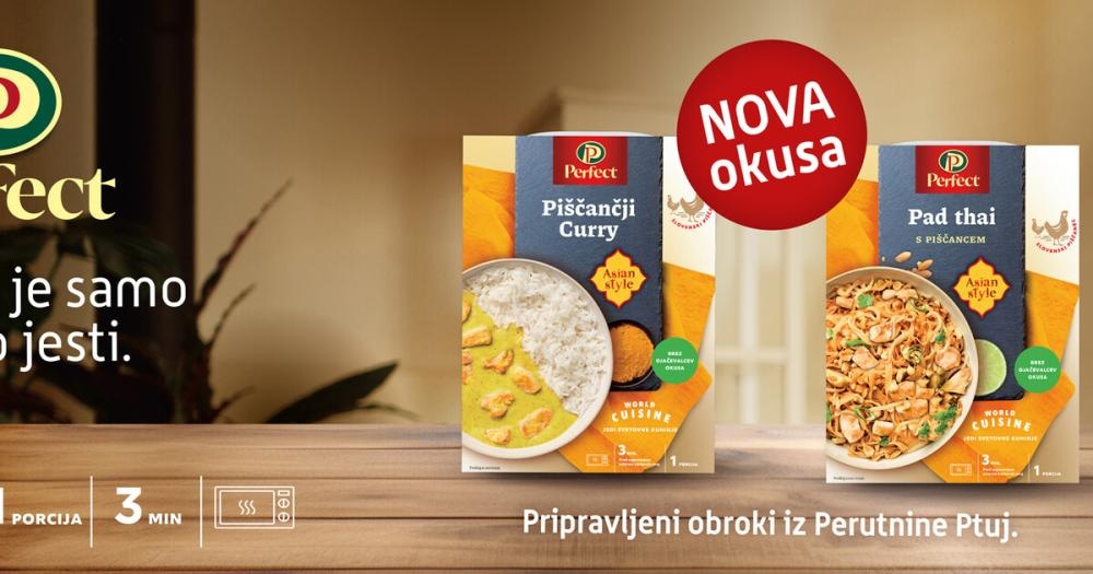 Pripravljeni obroki Perfect Perutnina Ptuj - Akcija v trgovini Mercator