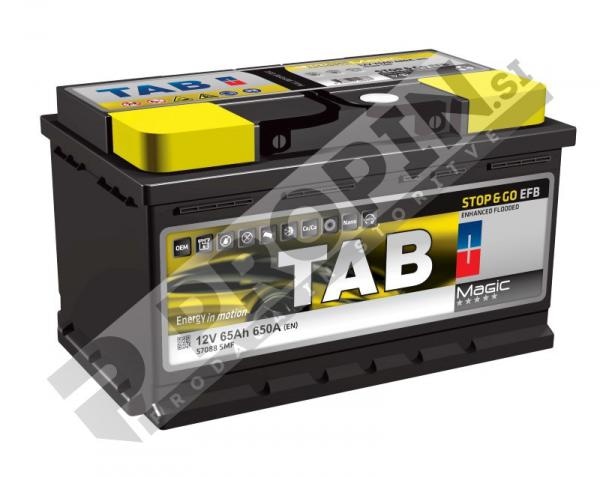 Akumulatorji TAB Stop&Go EFB 65 Ah - Akcija v trgovini Jager