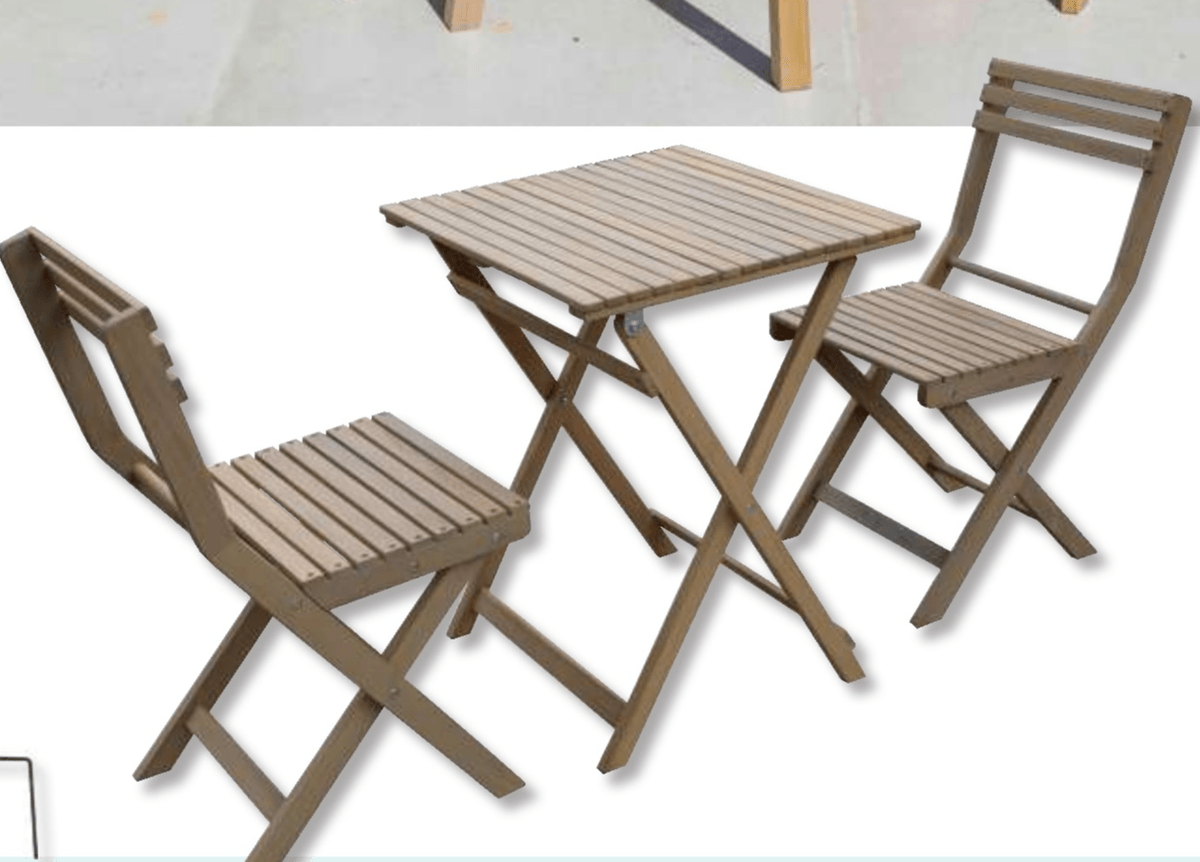 Zložljiv balkonski komplet 'Gal' - Akcija v trgovini Bauhaus