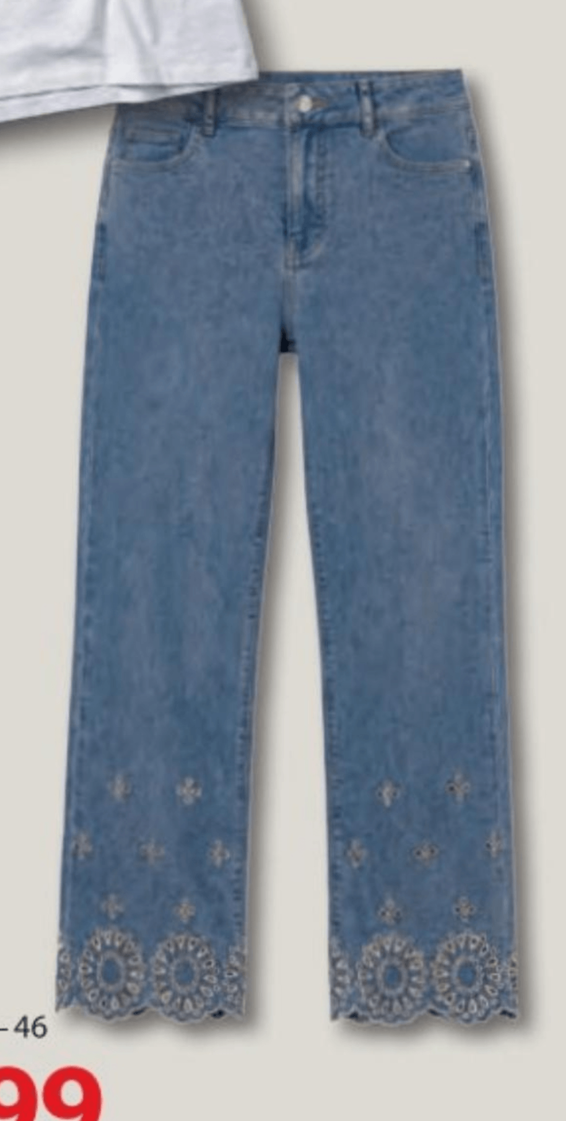 Jeans hlače LAURA TORELLI CLASSIC - Akcija v trgovini NKD