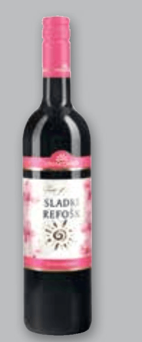 VINO SLADKI REFOŠK 0,75 l Vinakoper - Akcija v trgovini Spar