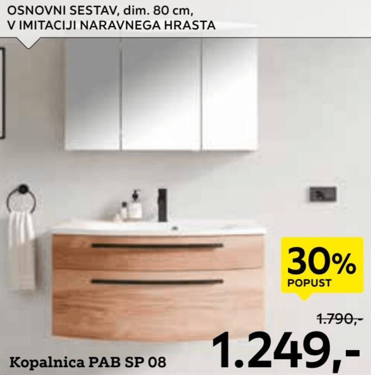 Kopalnica PAB SP 08 - Akcija v trgovini Lesnina