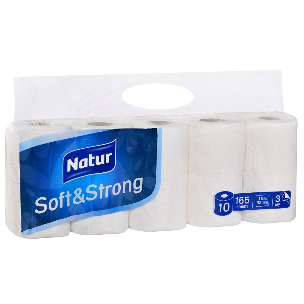 Toaletni papir Natur Soft & Strong 10/1 - Akcija v trgovini Mercator