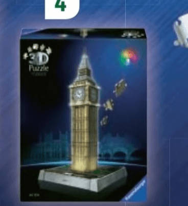 Eifflov stolp z lučko - Akcija v trgovini Mueller