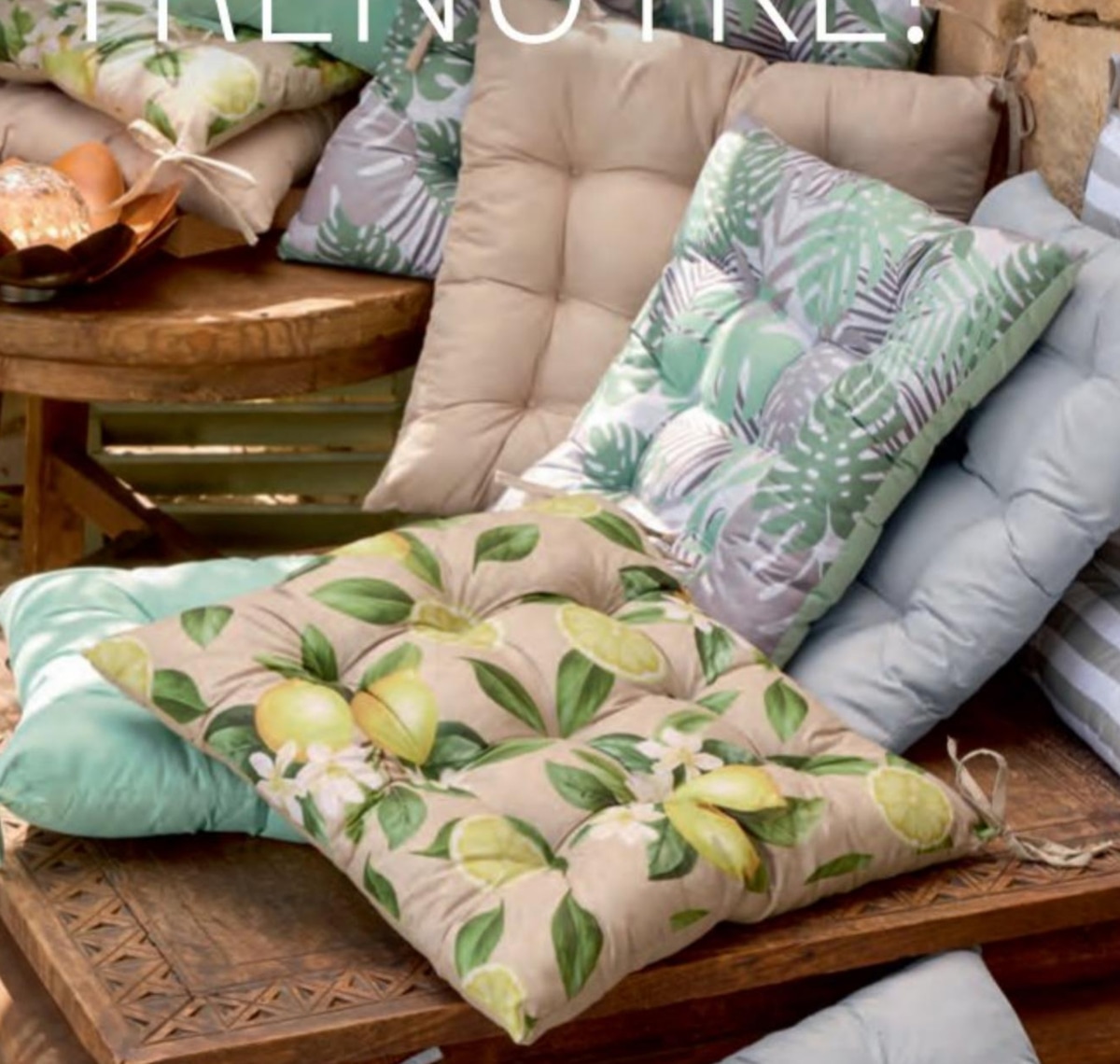 Blazina za stol cca 45 x 45 cm - Akcija v trgovini NKD