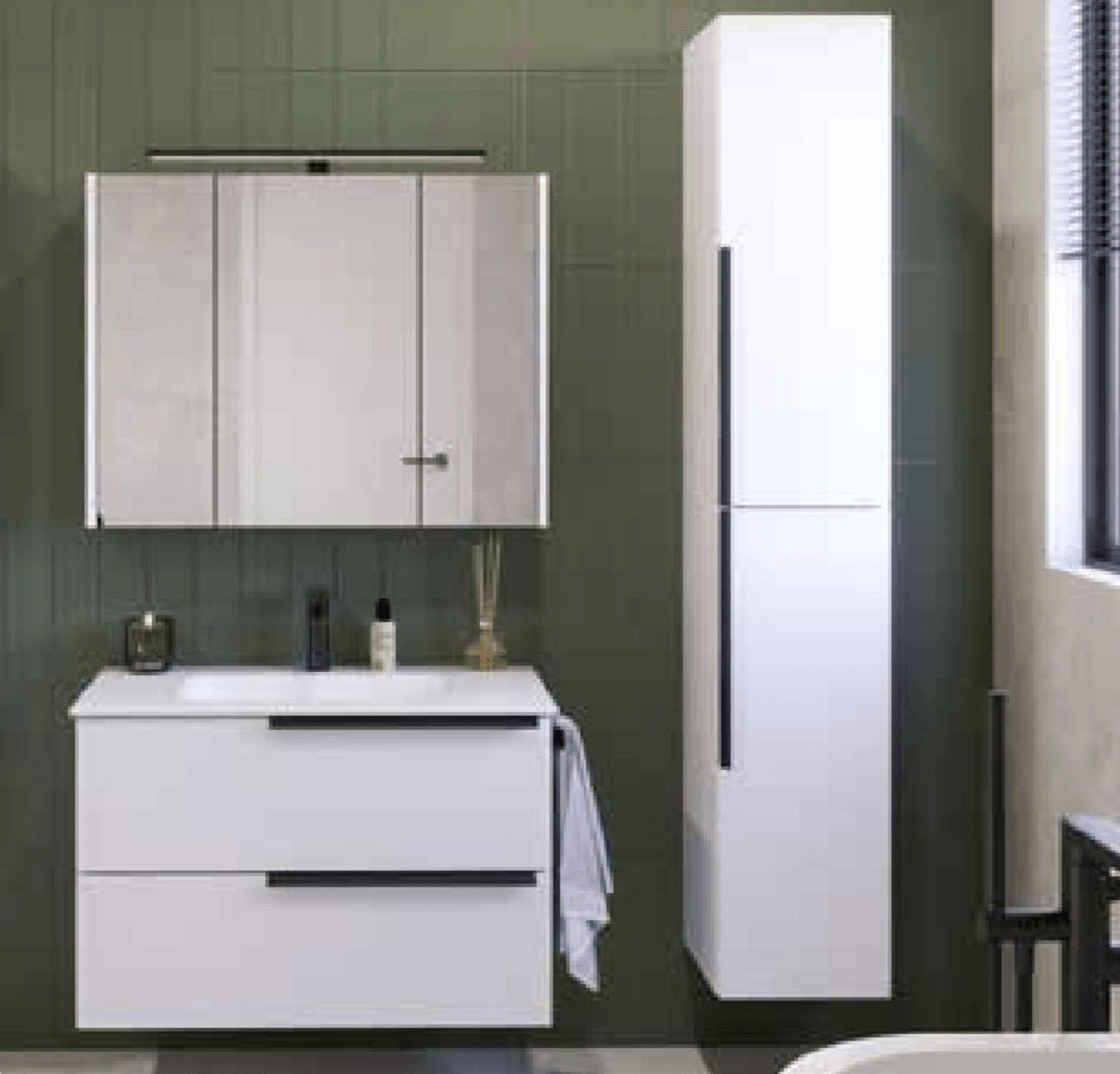 Kopalniško pohištvo 'Lateral' Omarica z ogledalom - Akcija v trgovini Bauhaus