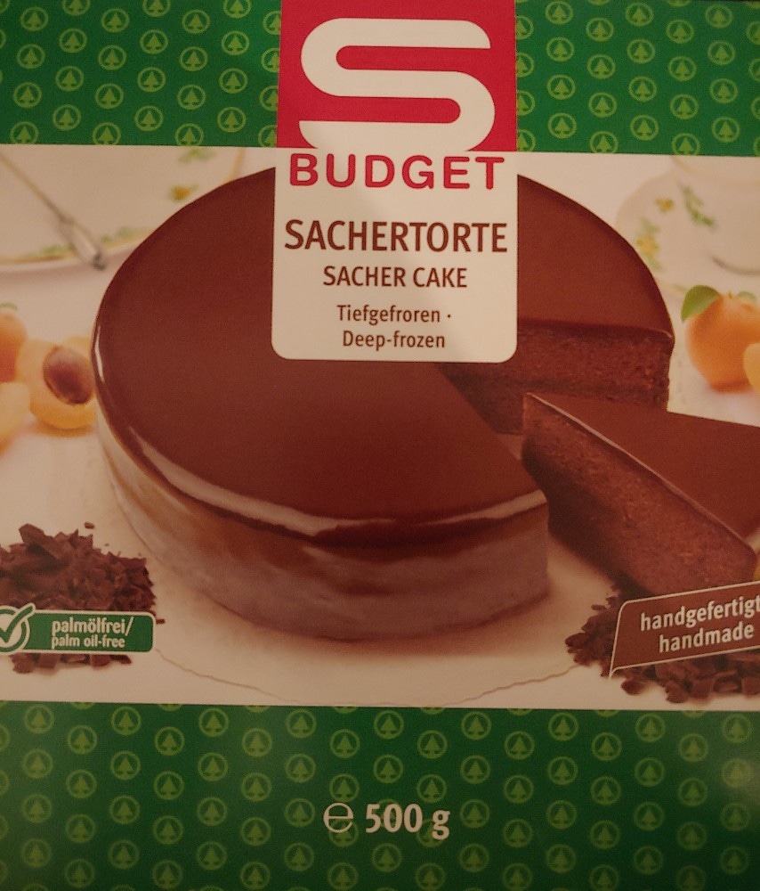 S-Budget Sachertorte 500 g Akcija v trgovini Spar