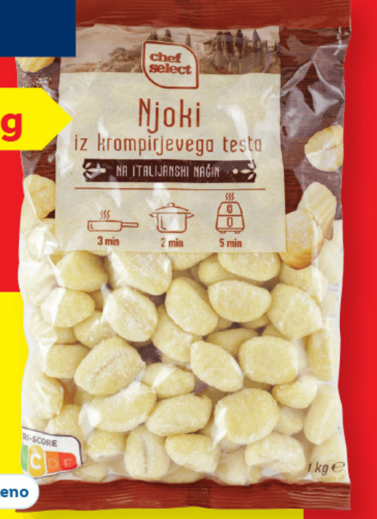 Chef Select Njoki 1 kg - Akcija v trgovini Lidl
