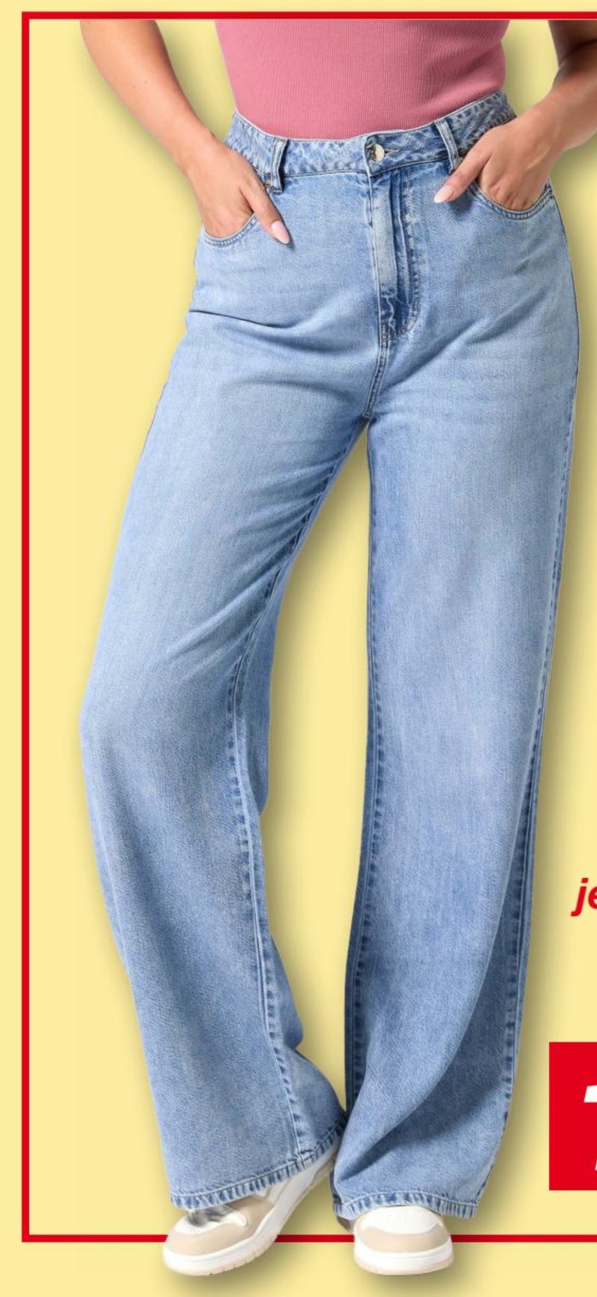 Ženske hlače iz jeansa - Akcija v trgovini Kik