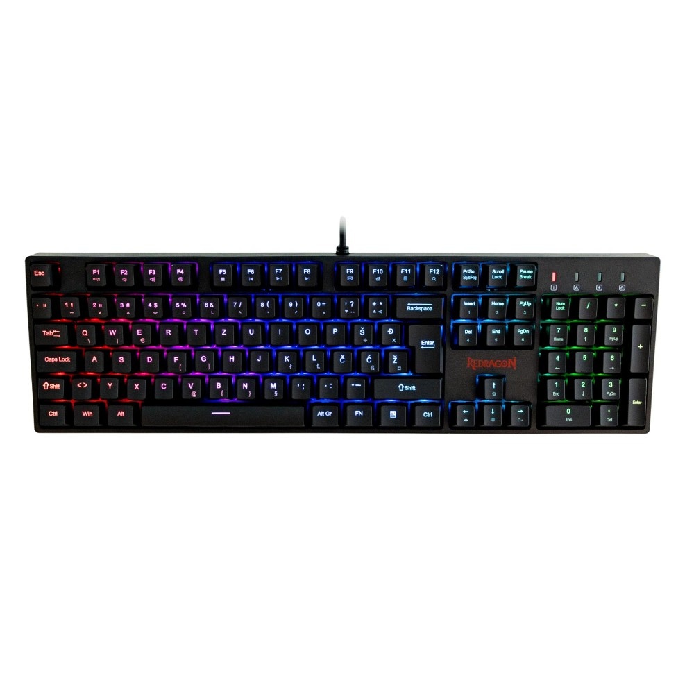 Redragon Surara K582 Mehanska tipkovnica - Akcija v trgovini Harvey Norman