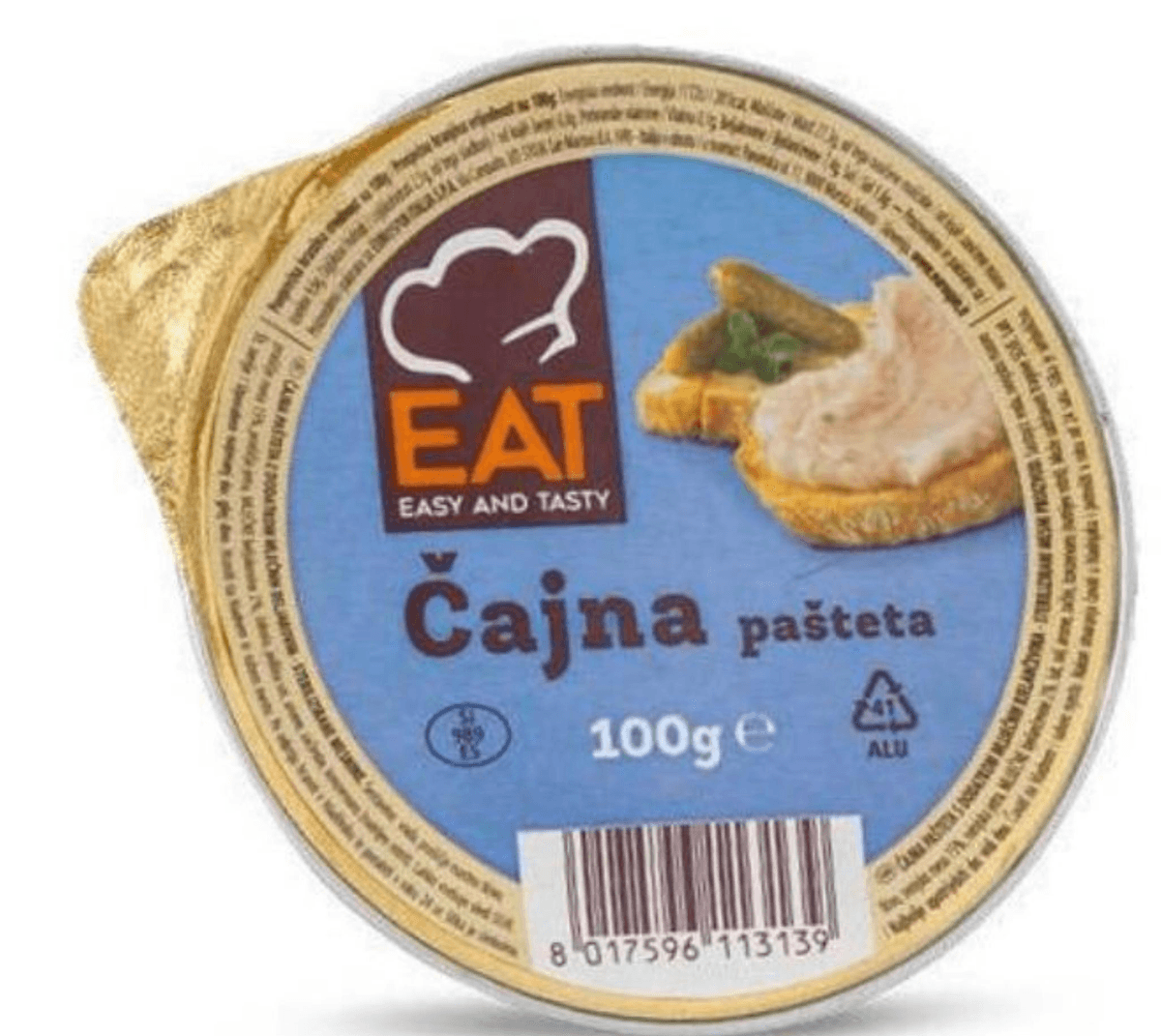 Čajna pašteta 100 g EAT - Akcija u trgovini Eurospin