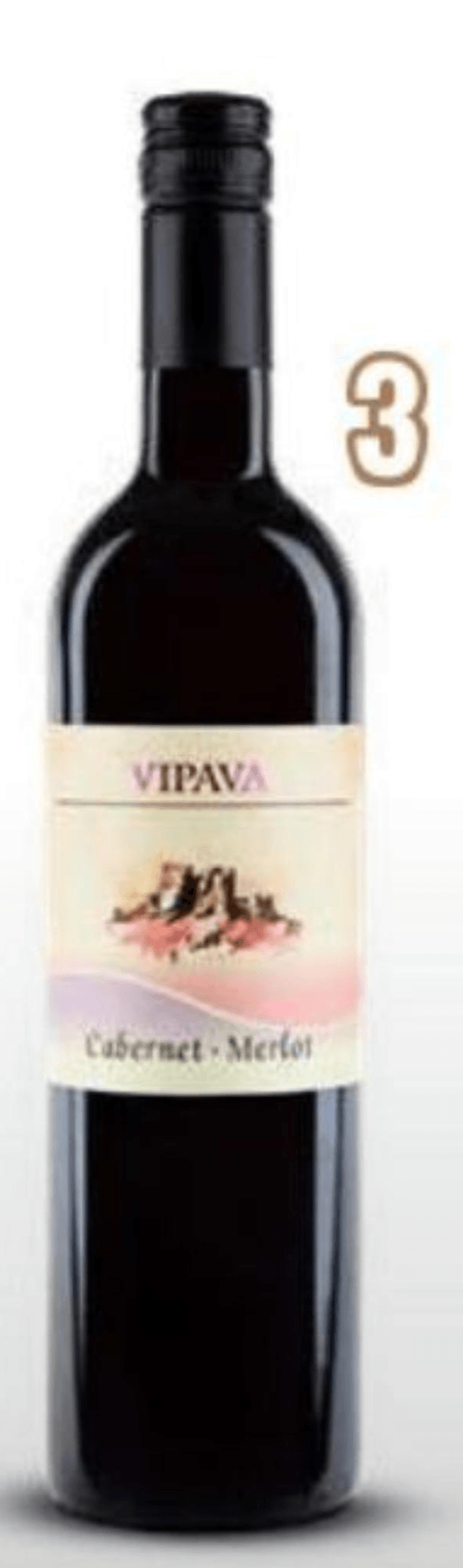 Cabernet Merlot 750 ml Vipava - Akcija v trgovini Eurospin