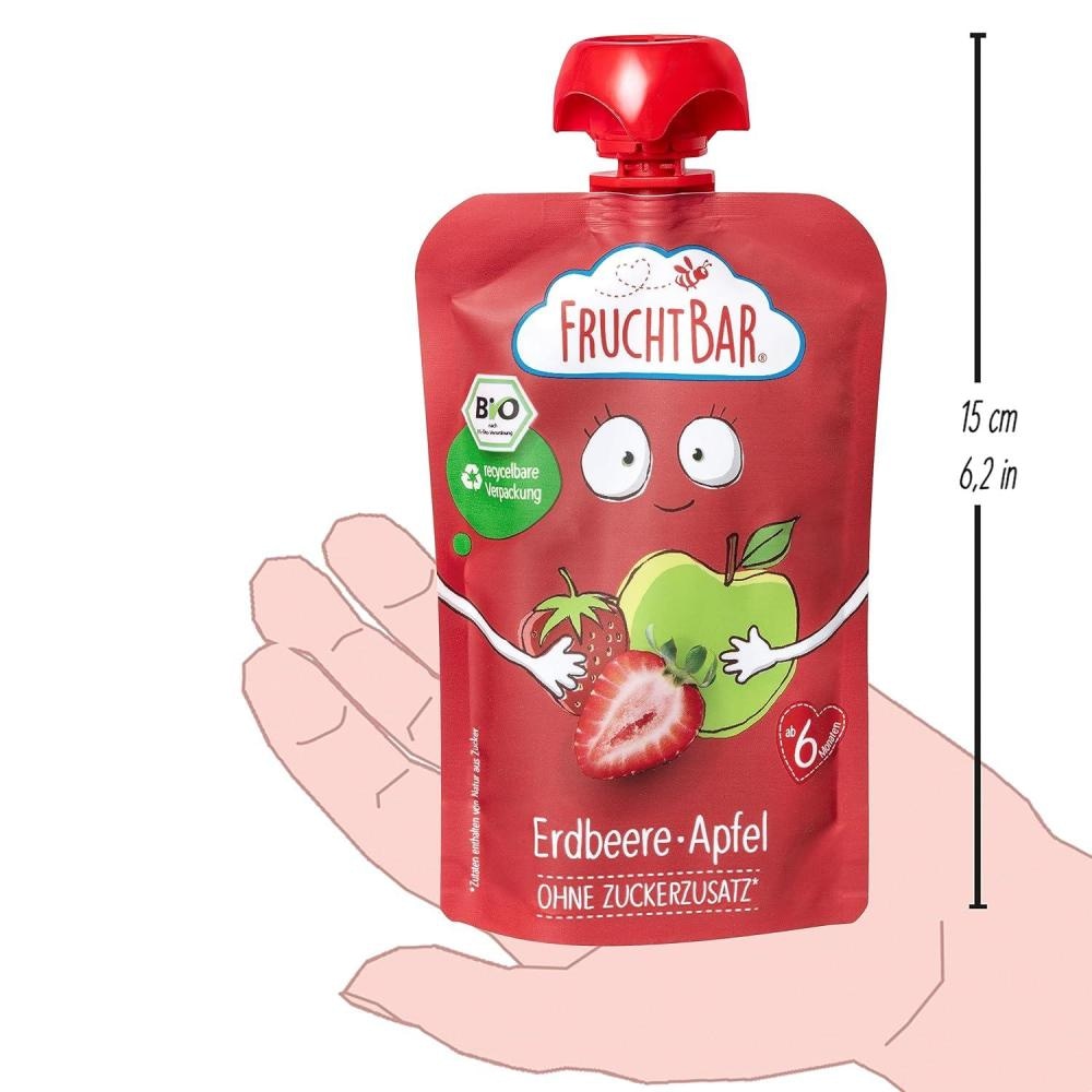 FRUCHTBAR otroška sadna kašica 100 g - Akcija v trgovini Mueller