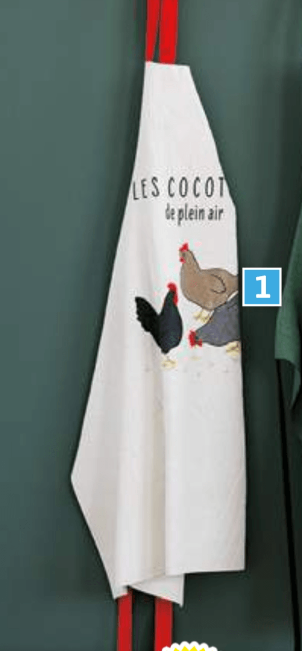 Kuhinjski predpasnik - Akcija v trgovini E.Leclerc