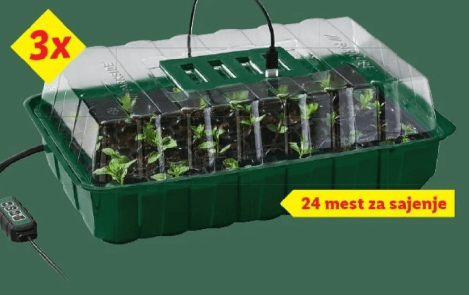 PARKSIDE Komplet LED-rastlinjaka - Akcija v trgovini Lidl