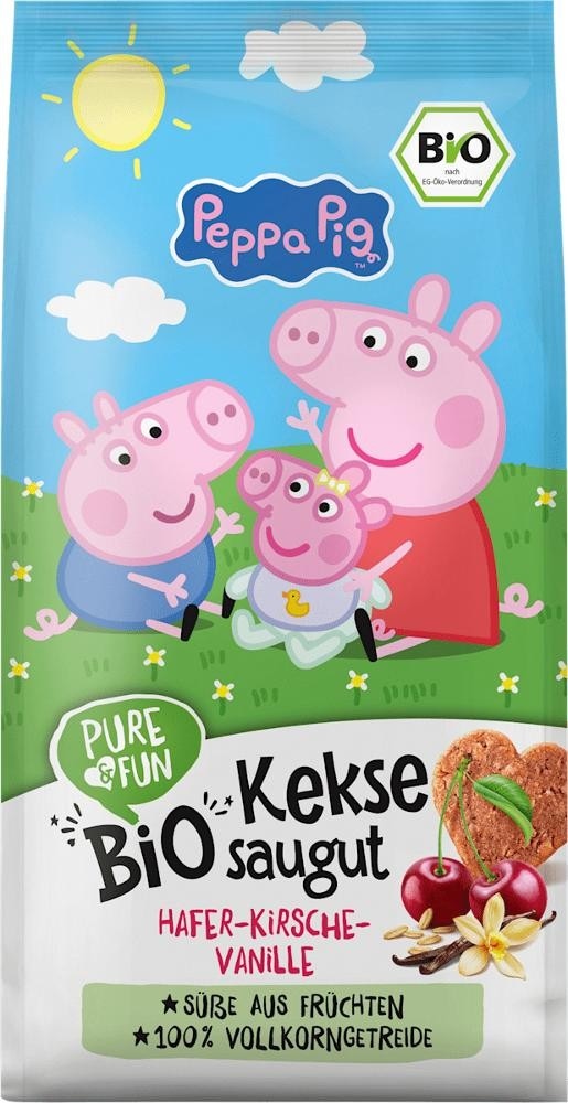 Pure & Fun Pujsa Pepa bio ovseni piškoti 125 g Akcija v trgovini Dm