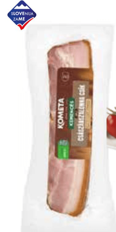 Pečena slanina 200 g Kometa - Akcija v trgovini Jager