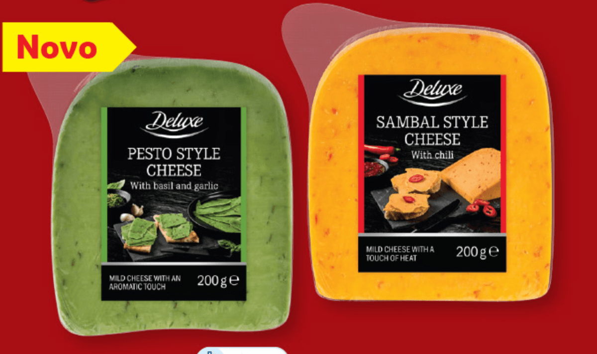 Deluxe Aromatiziran sir 200 g - Akcija v trgovini Lidl