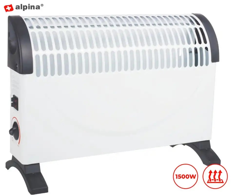 Električni radiator konvektorski Alpina - Akcija v trgovini Mercator