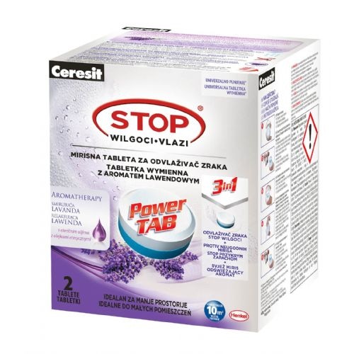 Ceresit Stop Vlagi Pearl PowerTAB 2v1 Odstranjevalec vlage - Akcija v trgovini Bauhaus