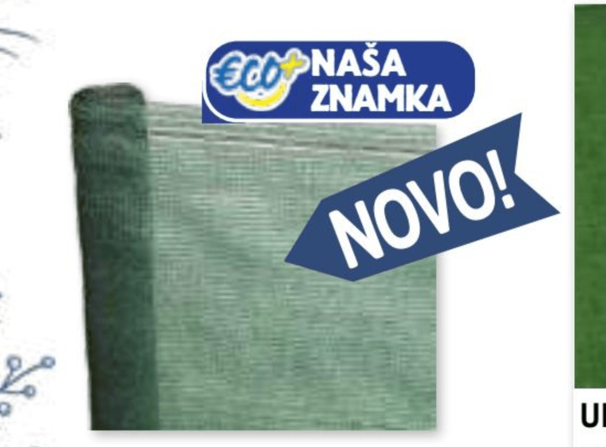 Mreža za zaščito pred pogledi 3 x 1 m Naša Znamka - Akcija v trgovini E.Leclerc