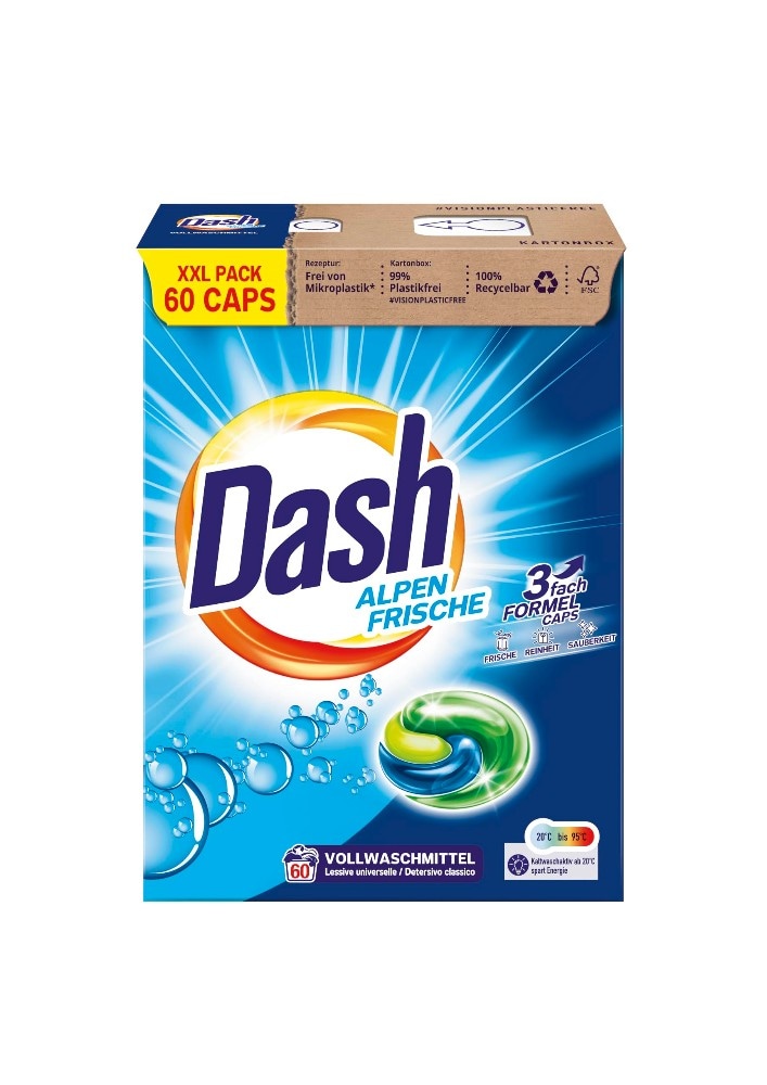 Kapsule Dash Alpin fresh 60/1 Akcija v trgovini Jager