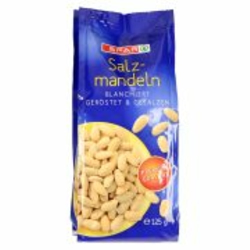 Slani mandlji 125 g - Akcija v trgovini Spar