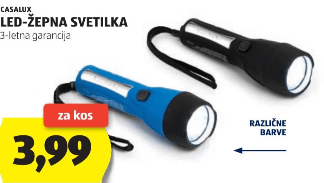 Casalux LED-žepna svetilka - Akcija v trgovini Hofer