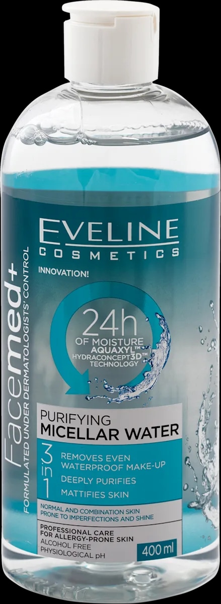 Micelarna voda Eveline 400 ml - Akcija u trgovini E.Leclerc