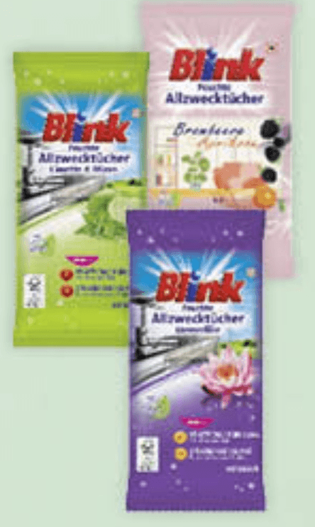 Blink večnamenski robčki za čiščenje 50 kosov - Akcija v trgovini Mueller