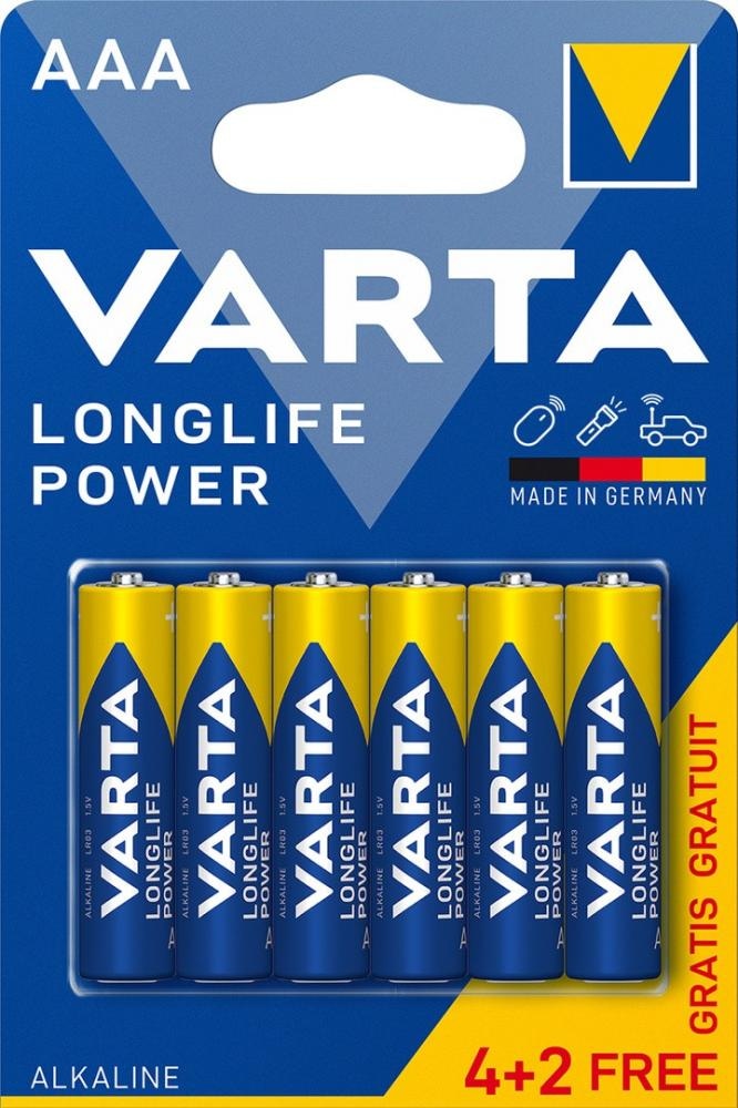 Varta Set baterijskih vložkov "Long Life" 20/1 - Akcija v trgovini E.Leclerc