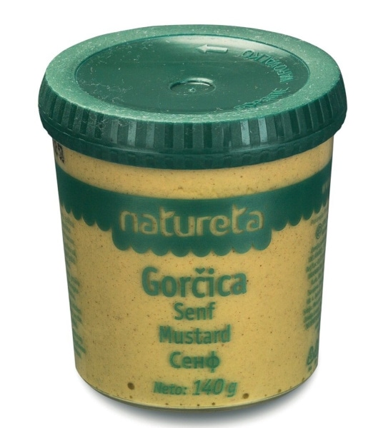 Gorčica 140 g NATURETA - Akcija v trgovini Jager