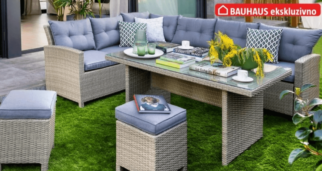 Lounge vrtna garnitura 'Silvana' 6-delna - Akcija v trgovini Bauhaus