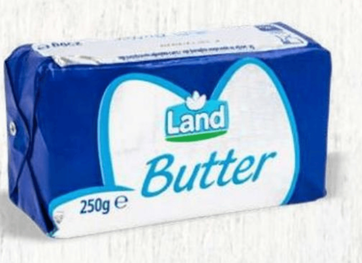 Maslo Land Butter 250 g - Akcija v trgovini Eurospin