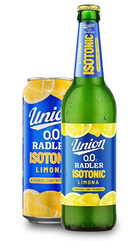 Union 0.0 Radler Isotonic Limona 6 x 500 ml - Akcija v trgovini Mercator