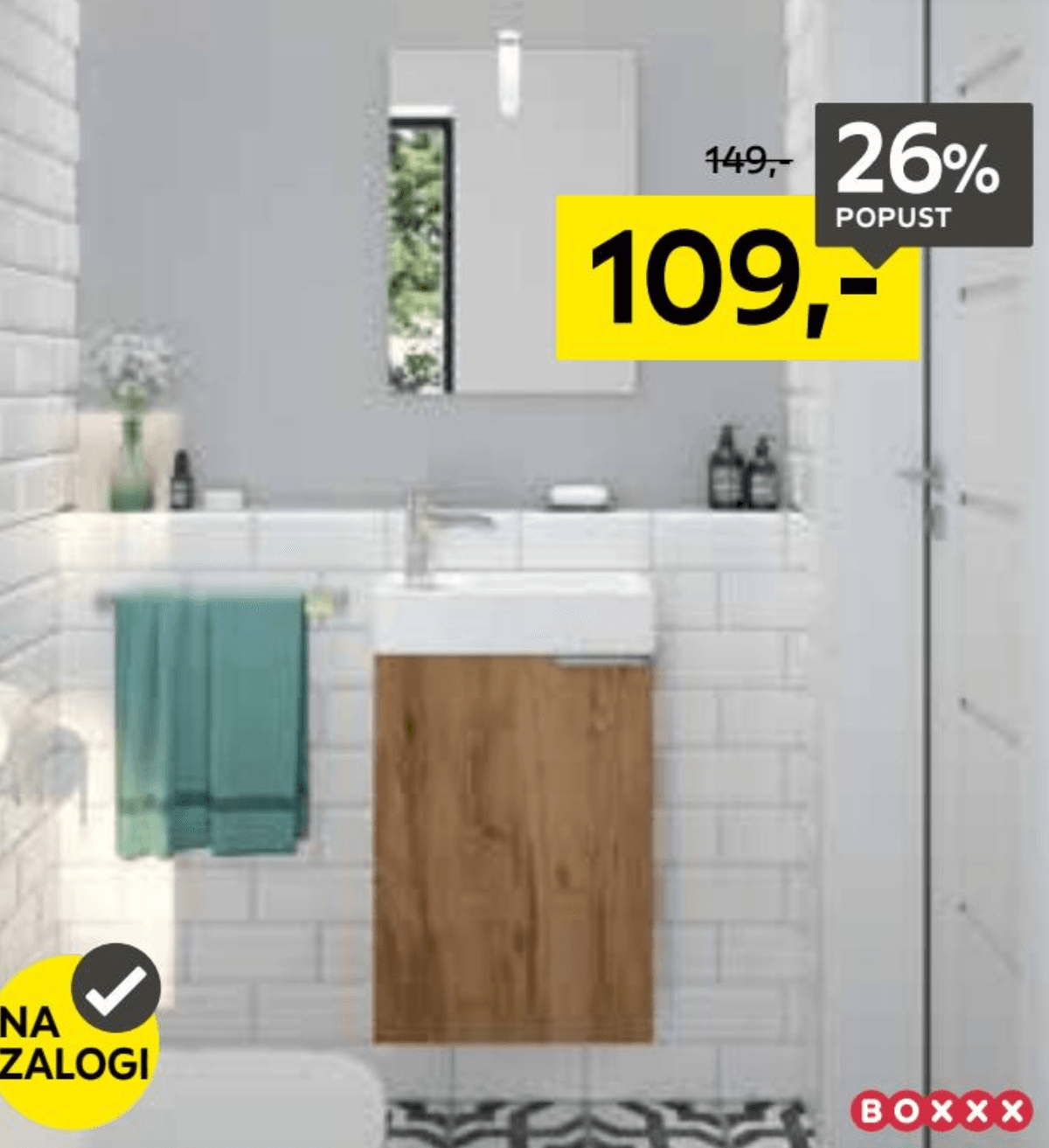 Kopalnica za goste - Akcija v trgovini Lesnina