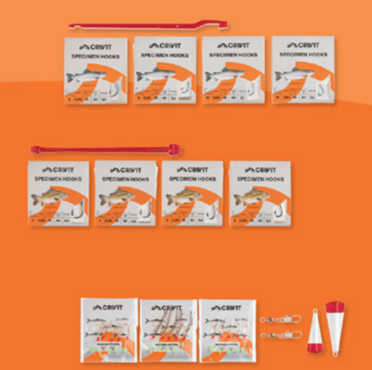 CRIVIT Komplet predvrvic/paternostra - Akcija v trgovini Lidl