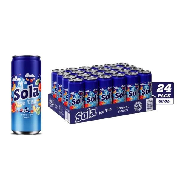 LEDENI ČAJ SOLA ali SOLA MULTI 24x 0,33 l - Akcija v trgovini E.Leclerc