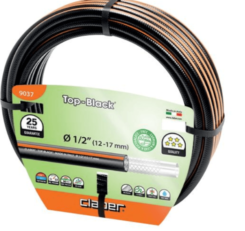 Cev za vodo Claber ø 12,7 mm (1/2"), dolžina 15 m - Akcija v trgovini Merkur